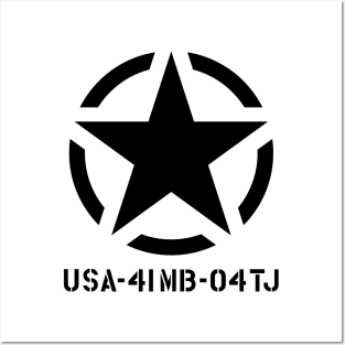 Military Star Posters and Art